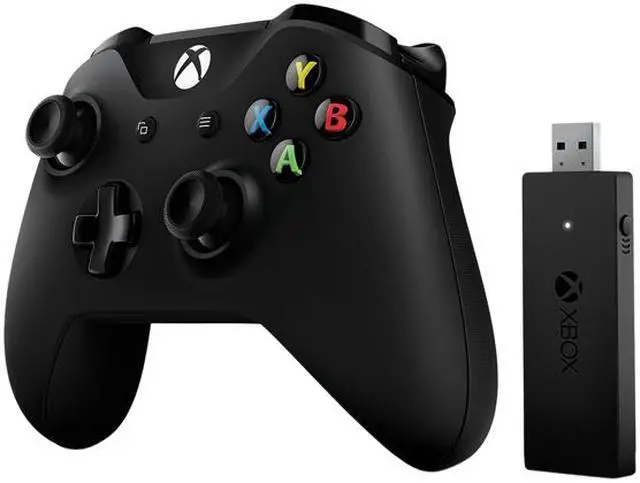 Alt view image 2 of 5 - Microsoft Xbox Controller + Wireless Adapter for Windows