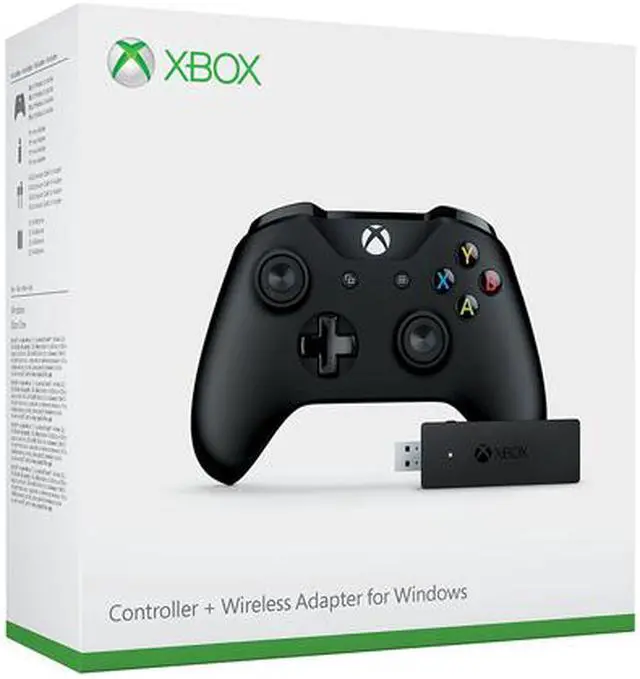 Alt view image 5 of 5 - Microsoft Xbox Controller + Wireless Adapter for Windows