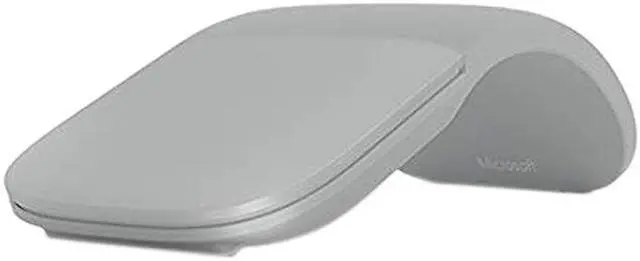 Main image of Microsoft Surface Arc FHD-00002 Light Gray 2 Buttons Bluetooth Bluetooth Wireless 1000 dpi Mouse, Bluetooth 4.1 - Light Grey