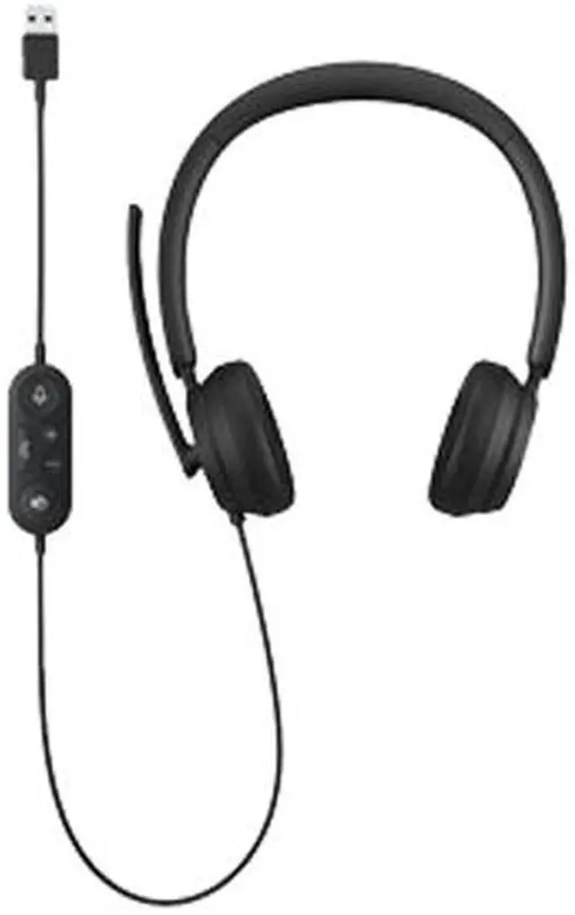 Alt view image 2 of 2 - Microsoft 8JN-00001 USB Connector Supra-aural Modern USB Headset
