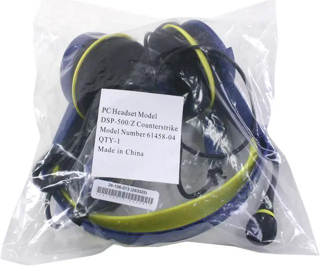 Alt view image 3 of 3 - PLANTRONICS DSP-500 USB Connector CounterStrike Stereo Headset
