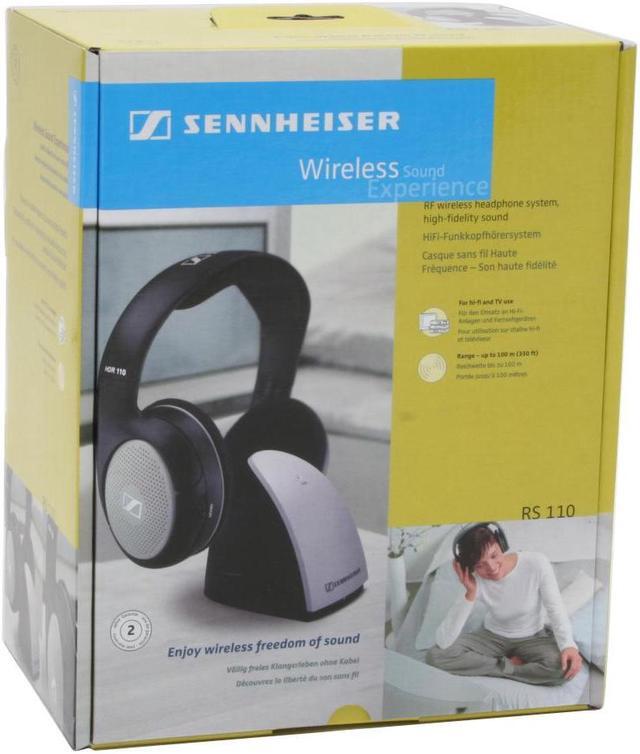 Alt view image 12 of 12 - Sennheiser RS 110 Home Audio & TV Wireless Headphones