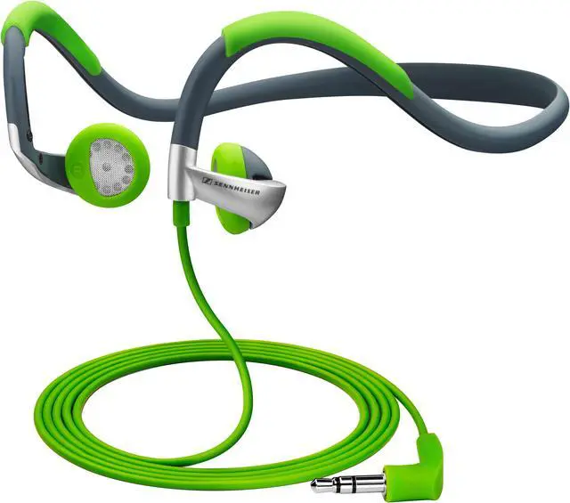 Main image of Sennheiser PMX70 Sport 3.5 mm right-angled stereo mini-jack plug Connector Earbud Rugged stereo neckband headphones