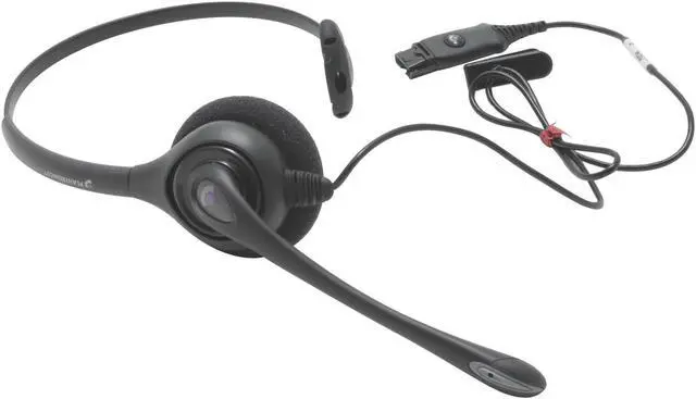 Alt view image 3 of 4 - PLANTRONICS H251N Quick Disconnect Connector Supra-aural SupraPlus Noise-Canceling Headset