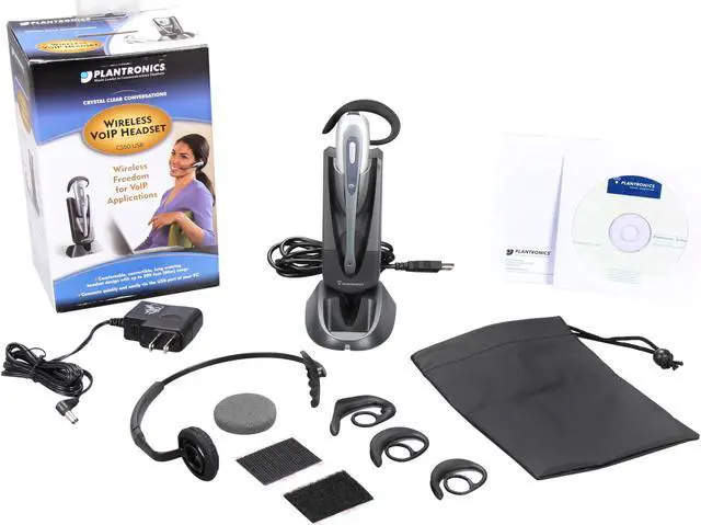 Alt view image 6 of 6 - Plantronics CS50-USB VoIP Headset
