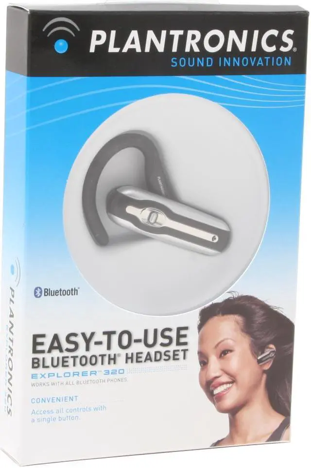 Alt view image 4 of 4 - PLANTRONICS Explorer 320 Bluetooth  Headset