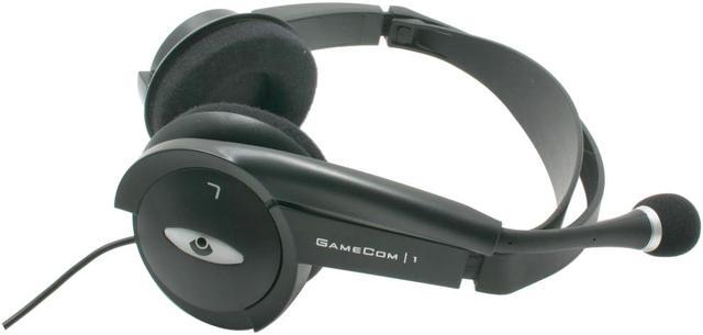 PLANTRONICS GAMECOM 1 3.5mm Connector Circumaural Stereo Gaming Headset