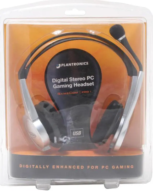 Alt view image 2 of 2 - PLANTRONICS GAMECOMPRO1 USB Connector Circumaural Gaming Stereo Headset