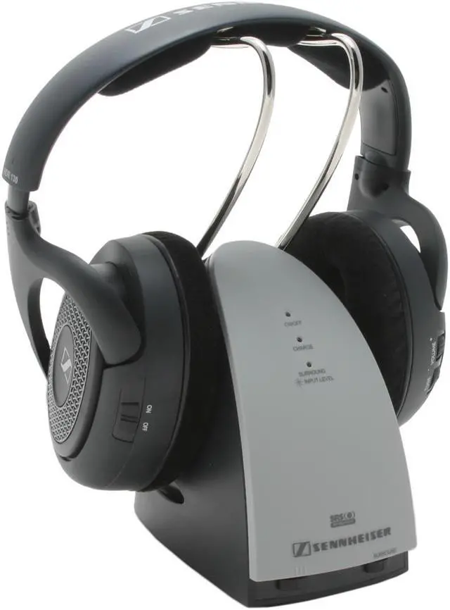 Main image of Sennheiser RS130 3.5mm/ 6.3mm Connector Circumaural Headphone