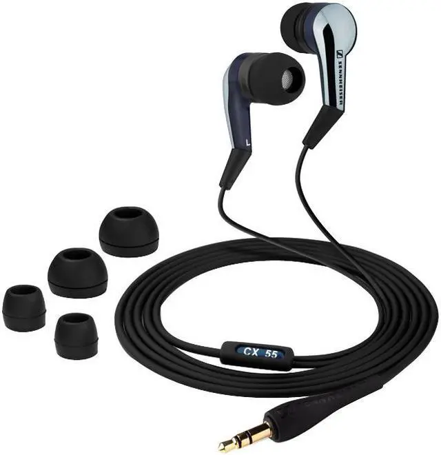 Main image of Sennheiser CX55 3.5mm Connector Canal Noise-Isolating Headphone