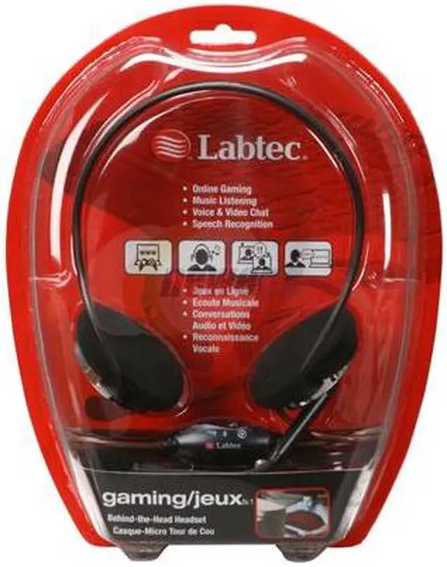 Alt view image 2 of 2 - Labtec 980230-0403 Supra-aural Gaming Headset