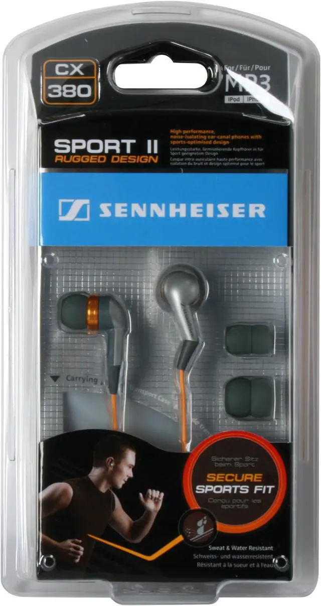 Alt view image 6 of 6 - Sennheiser - Sport Headphones (CX 380)