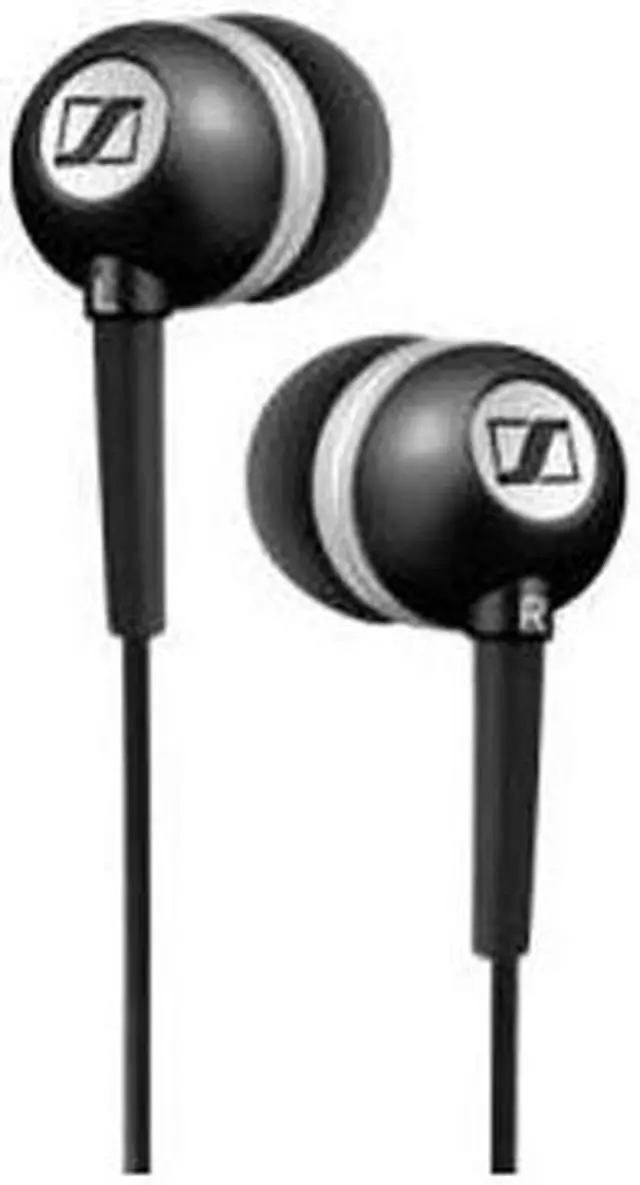 Main image of Sennheiser Black CXL400 Black 3.5mm Gold-Plated Connector Canal Lanyard Headphone