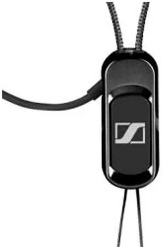 Alt view image 2 of 4 - Sennheiser Black CXL400 Black 3.5mm Gold-Plated Connector Canal Lanyard Headphone