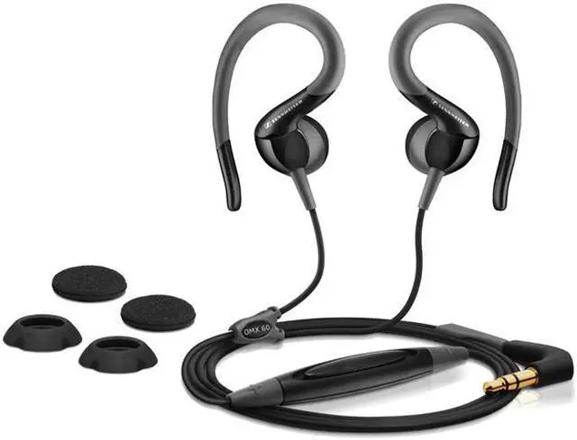 Main image of Sennheiser OMX60 3.5mm Connector Earbud Ear-clip Stereo Headphone