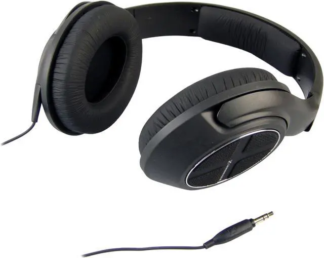 Alt view image 4 of 5 - Sennheiser HD428 3.5mm/ 6.3mm Connector Circumaural Stereo Headphones