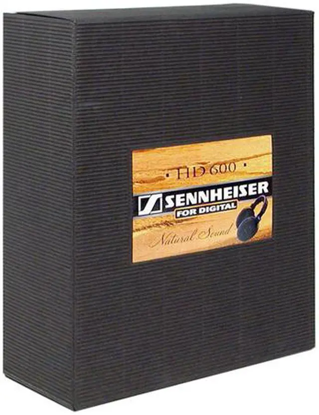 Alt view image 6 of 6 - Sennheiser Black HD600 3.5mm/ 6.3mm Connector Circumaural Headphone