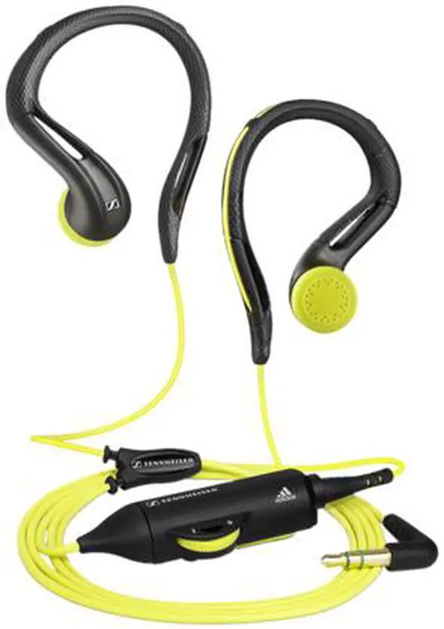 Main image of Sennheiser OMX680 3.5mm Connector Earbud Adidas inspired Earclip Sport Headphone