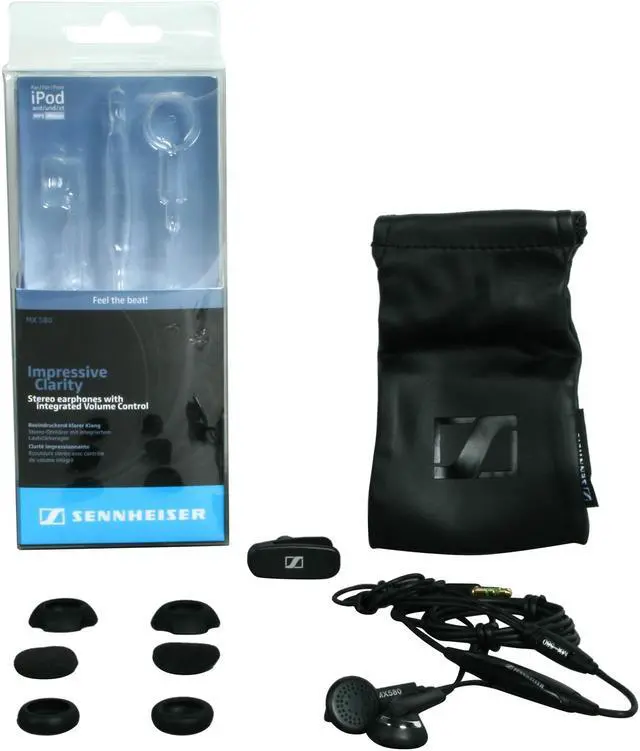 Alt view image 4 of 4 - Sennheiser - Earbud Stereo Headphones (MX 580)
