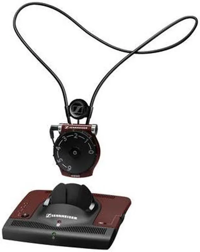 Main image of Sennheiser Set 830-S Audio-XLR connector: 3.5 mm, stereo jack plug  Microphone connector: 3.5 mm, same plug as Audio-XLR connector Connector Infra-Red Stereo TV Listening System,Hearing Aids