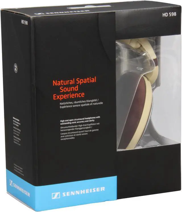 Alt view image 7 of 7 - Sennheiser HD598 On-Ear Headphones
