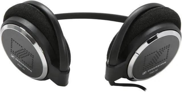 Alt view image 2 of 6 - Sennheiser PMX 90 3.5mm Connector On-Ear Neckband Headphone