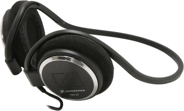 Alt view image 3 of 6 - Sennheiser PMX 90 3.5mm Connector On-Ear Neckband Headphone