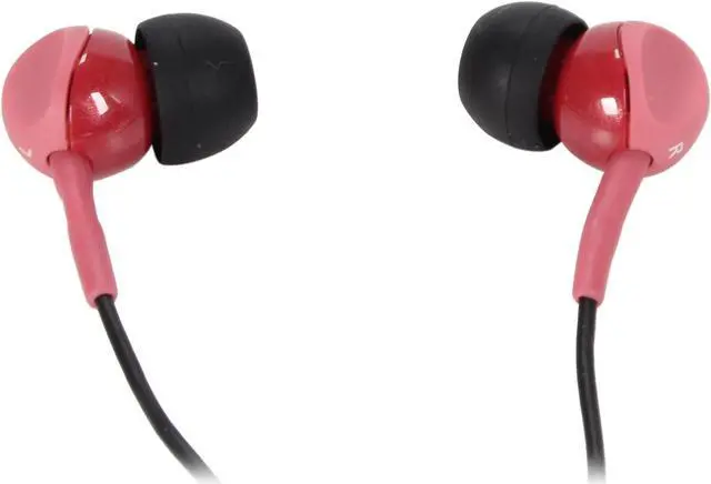 Alt view image 2 of 6 - Sennheiser Red CX 215 3.5mm Connector Ear-Canal Headphone (Red)