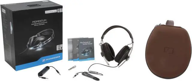 Alt view image 6 of 6 - Sennheiser Momentum Over-Ear Headphones-Brown