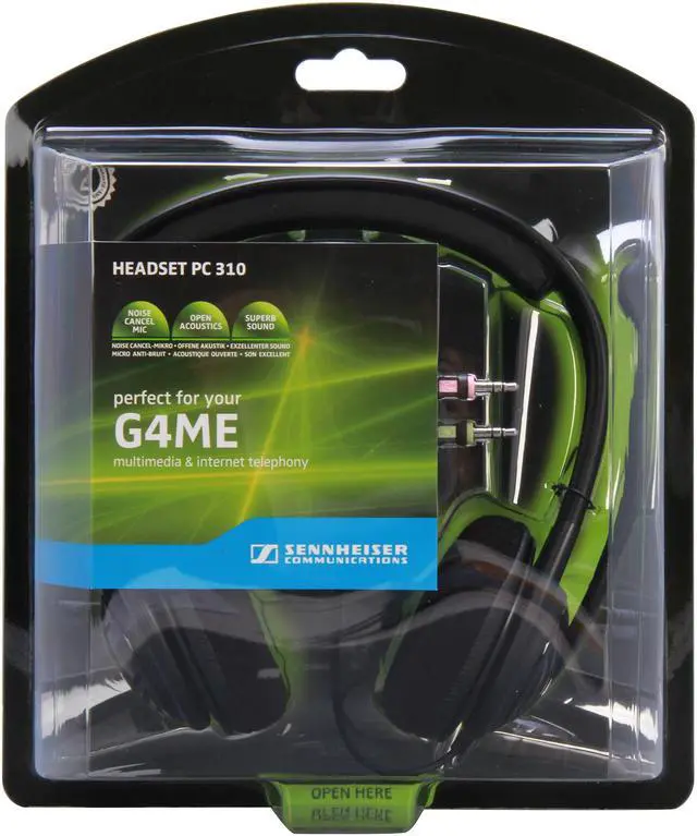 Alt view image 7 of 6 - SENNHEISER PC 310 3.5mm Connector Supra-aural Headset