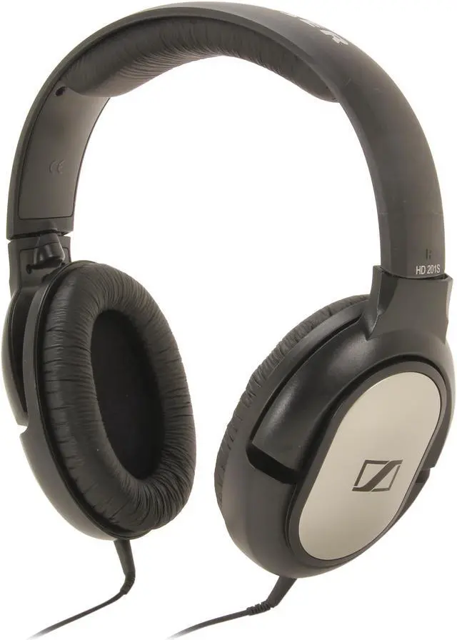 Main image of Sennheiser HD201S 3.5mm/ 6.3mm Connector Around-Ear Hi-fi Headphone