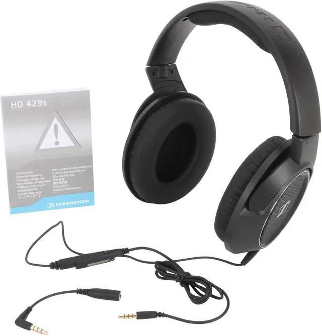 Alt view image 5 of 6 - Sennheiser HD429s Over-Ear Headphones