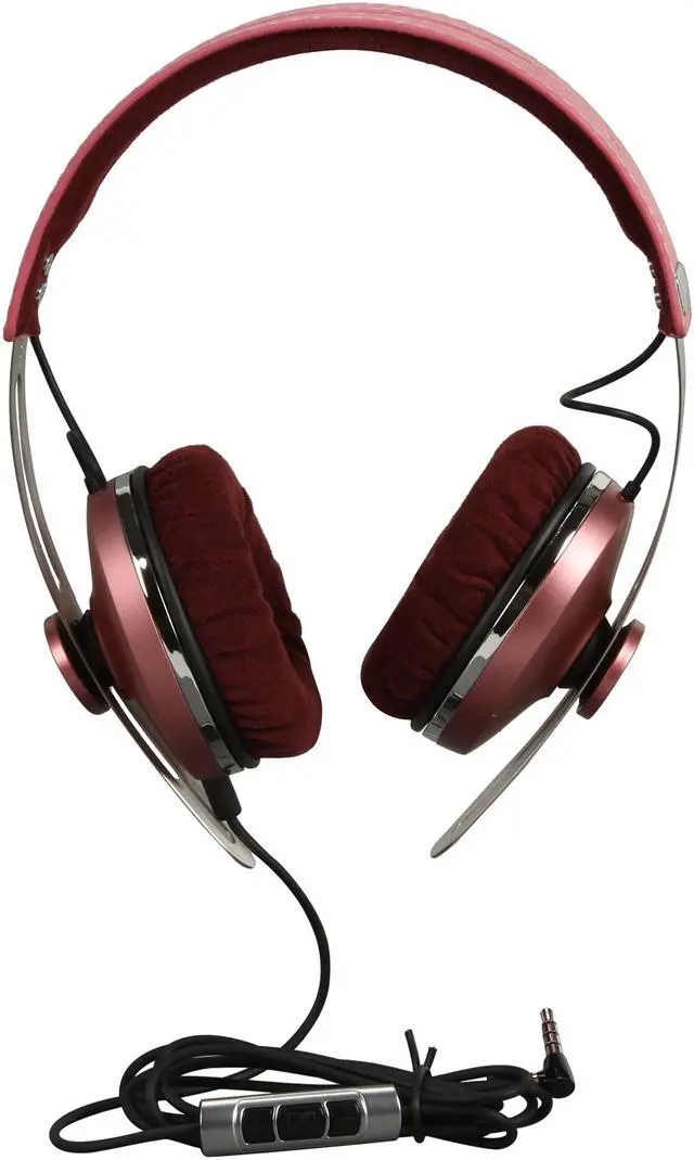 Alt view image 2 of 6 - Sennheiser MOMENTUM Pink On-Ear Headphones -505947