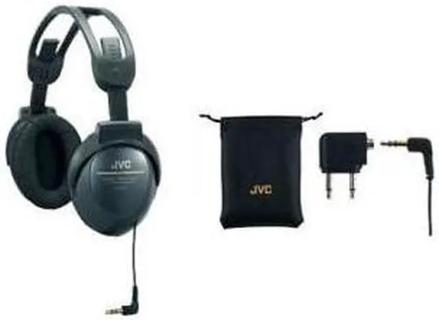 Alt view image 2 of 5 - JVC HA-NC100 3.5mm Connector Circumaural Noise Cancelling Headphone