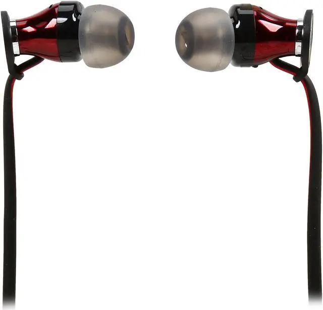 Alt view image 3 of 5 - Sennheiser M2IEI Momentum In-Ear Headphones - iOS Devices - Black/Red (506231)