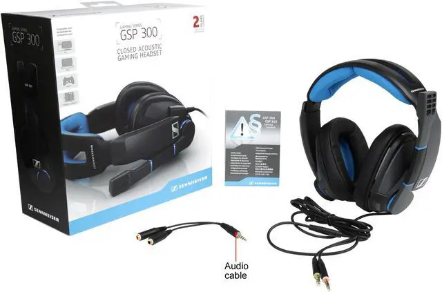Alt view image 7 of 7 - Sennheiser GSP300 Gaming Headset