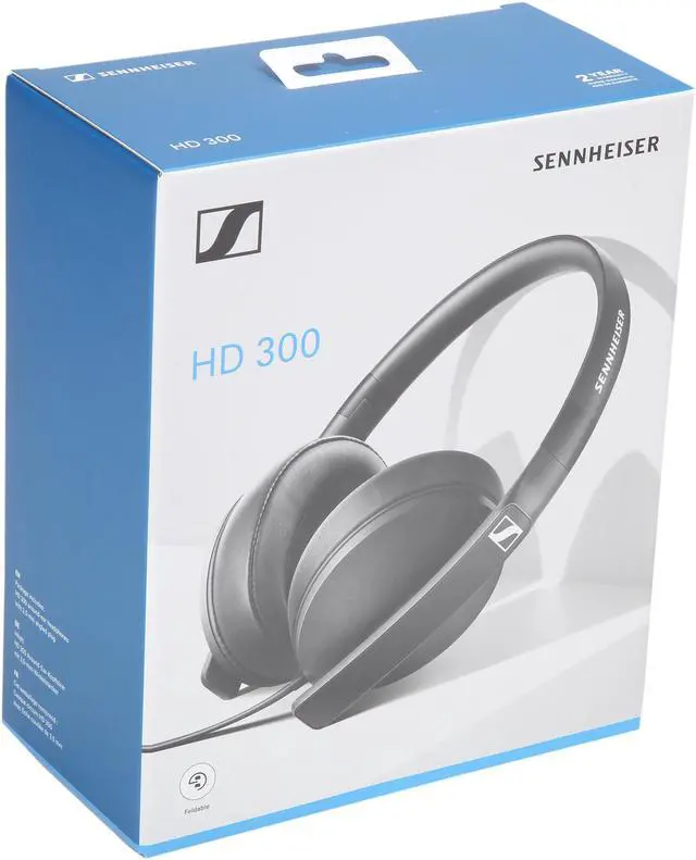 Alt view image 5 of 5 - Sennheiser HD 300 Headphones