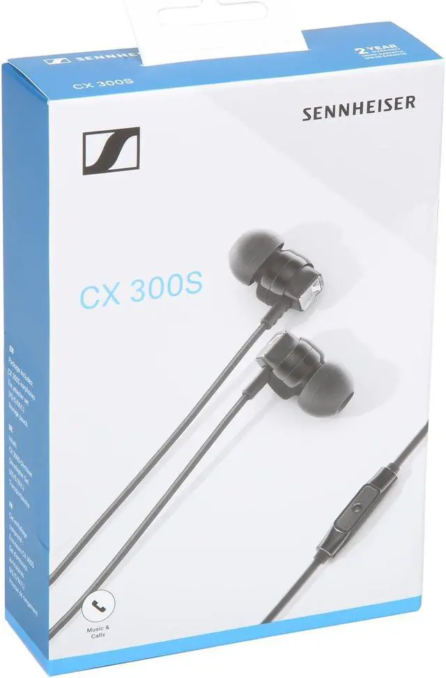 Alt view image 2 of 2 - Sennheiser CX 300S Headphone/Headset (Black)