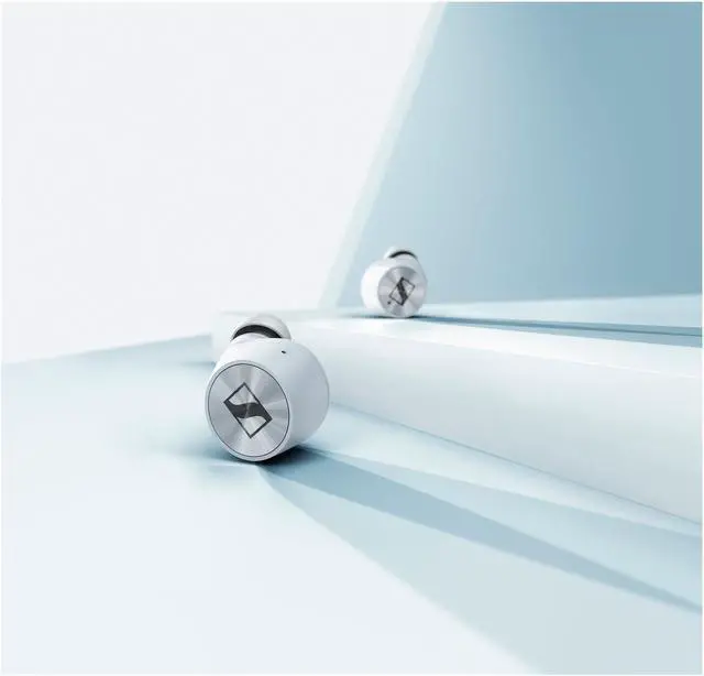 Alt view image 3 of 3 - Sennheiser MOMENTUM True Wireless 2 Active Noise Cancelling In-ear Headphones (White)