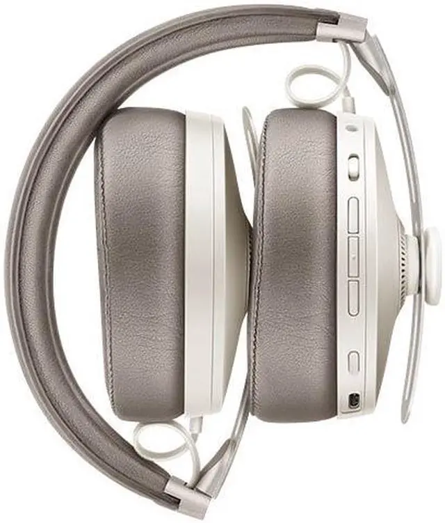 Alt view image 4 of 5 - Sennheiser Momentum 3 Over-Ear Wireless Headphones (508235) - White