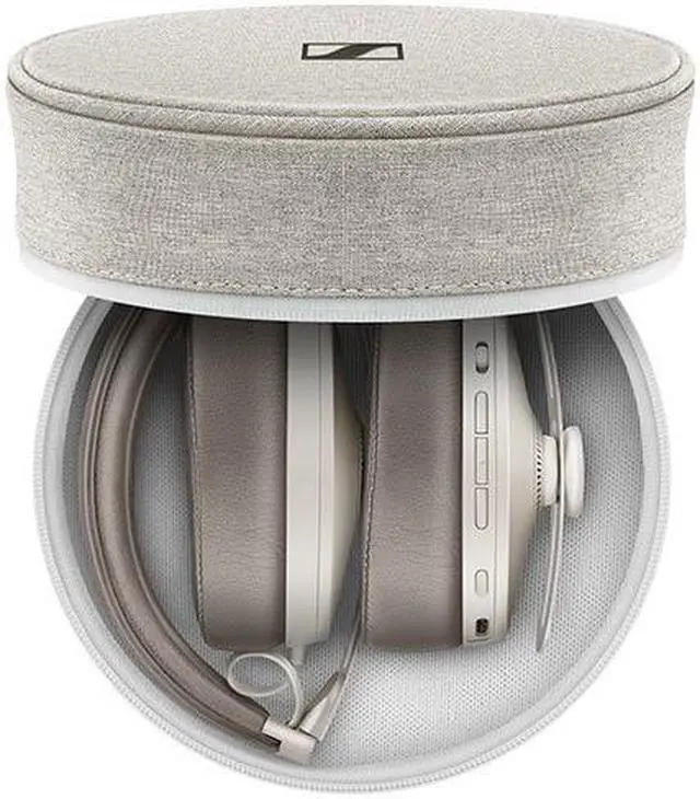 Alt view image 5 of 5 - Sennheiser Momentum 3 Over-Ear Wireless Headphones (508235) - White