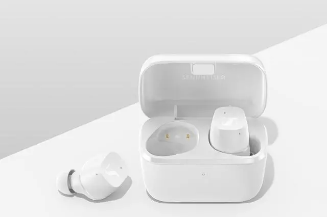 Alt view image 7 of 9 - Sennheiser CX200TW1 True Wireless In-Ear Headphones - White