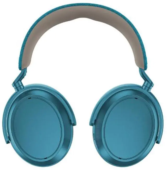 Alt view image 4 of 5 - Sennheiser Momentum 4 Wireless Teal USB-C Connector Circumaural Headphones