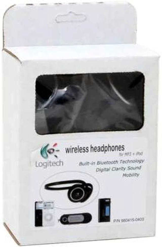 Alt view image 6 of 6 - Logitech 980415-0403 3.5mm Connector Supra-aural Wireless Headphones for MP3