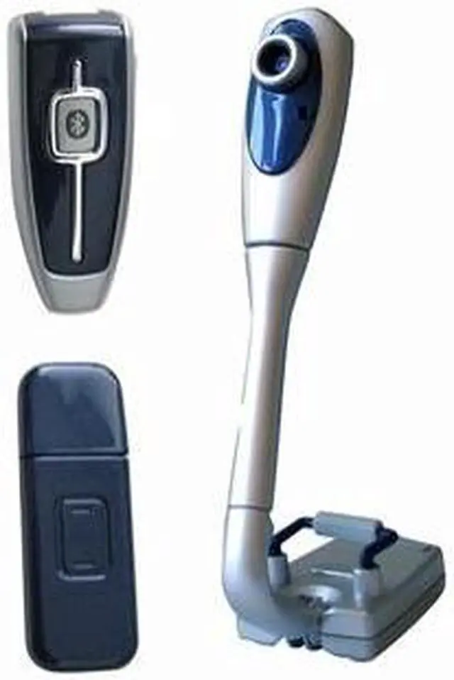 Main image of Ezonics iContact Pro II 0.32 MP Effective Pixels 640 x 480 30fps USB Interface WebCam with Bluetooth Wireless Headset and PC Dongle