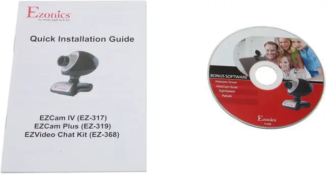 Alt view image 10 of 11 - Ezonics EZ-368 USB 2.0 Video Chat Kit
