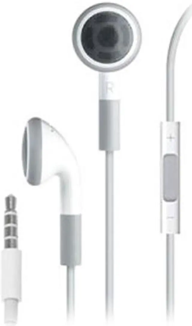 Main image of 4XEM White 4XEARPHONESWH Binaural Premium Series Apple Type Earphones with Controller