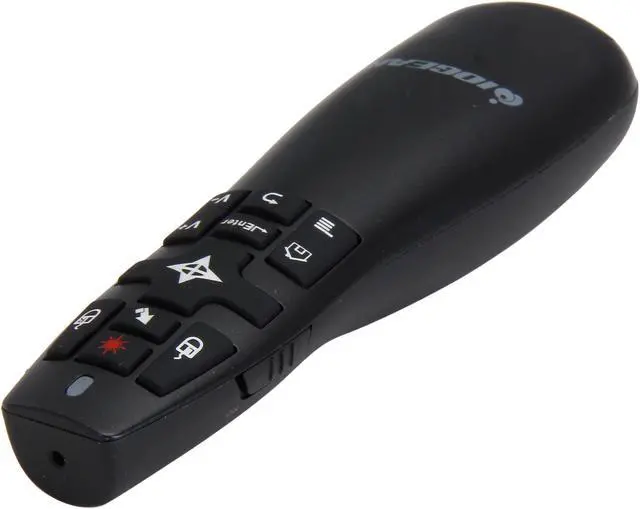 Alt view image 4 of 5 - IOGEAR GME430R Red Point Pro 2.4GHz Gyroscopic Presentation Mouse with Laser Pointer