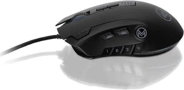 Alt view image 4 of 6 - IOGEAR Kaliber Gaming MMOMENTUM Pro MMO Gaming Mouse