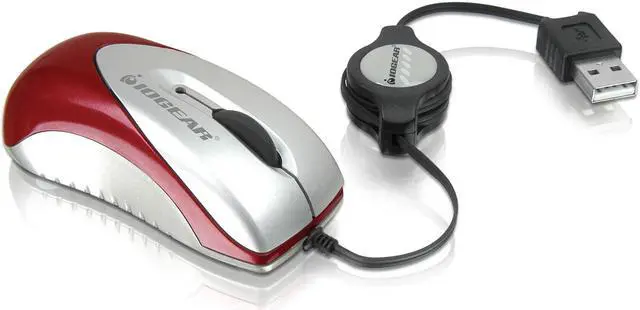 Main image of IOGEAR GME222A 2-Tone 3 Buttons 1 x Wheel USB Wired Optical Mini Mouse
